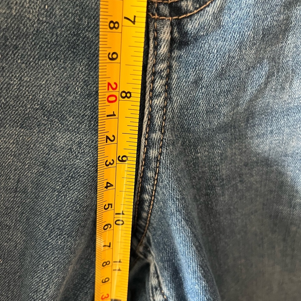 ✅ NWOT - Calvin Klein Jeans - Distressed High-Rise Straight Leg Jeans - Size 30 - Picture 12 of 12